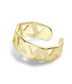 Carve Shaped Triangle Ear Cuff  EC-1449